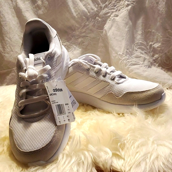 adidas Other - NWT Men's Adidas ARCHIVO - White in Size 9 1/2